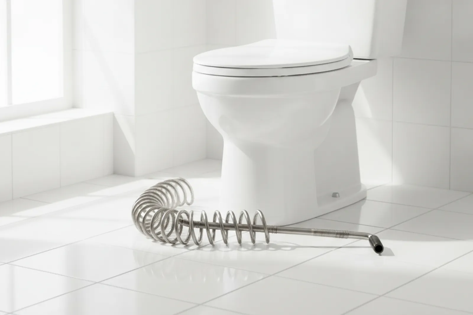 WC bouché à Genève